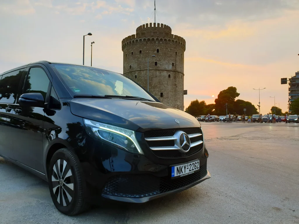 Van V-Class Thess Transfer Services